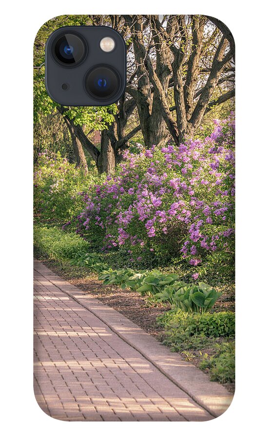 Illinois iPhone 13 Case featuring the photograph Pathway to Beauty in Lombard by Joni Eskridge