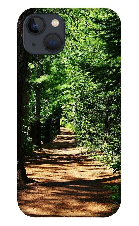 Pathe iPhone 13 Case featuring the photograph Pathway to Peacefulness by Bruce Bley
