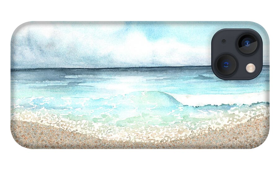 Gulf Coast iPhone 13 Case featuring the painting Peaceful, Easy Feeling by Hilda Wagner