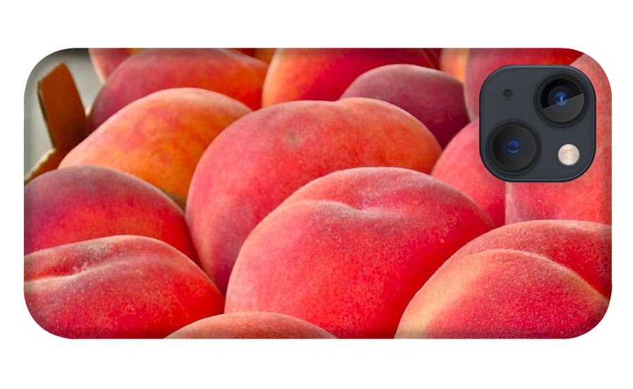 Photograph Of Peaches iPhone 13 Case featuring the photograph Peaches For Sale by Gwyn Newcombe