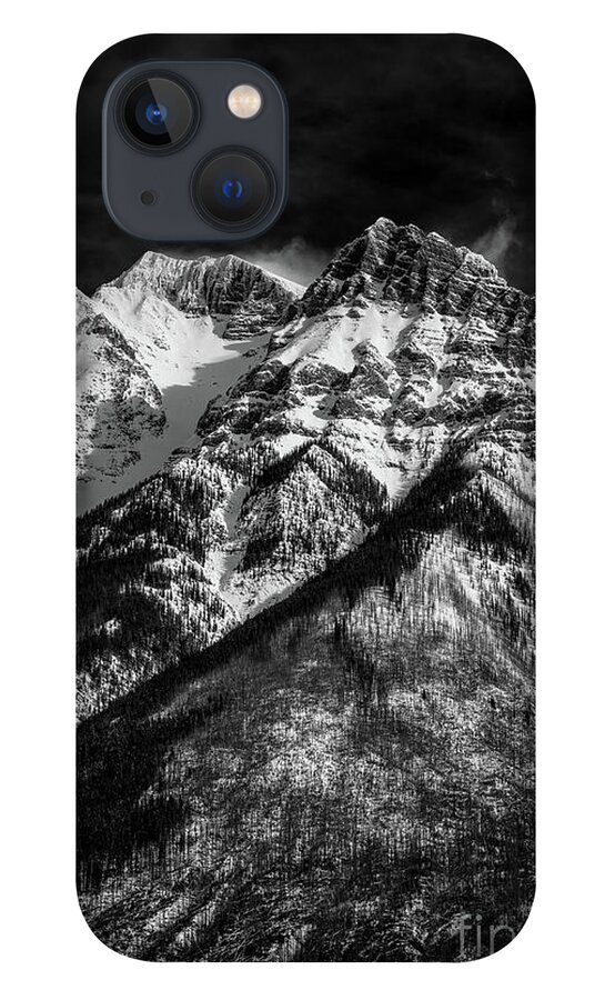 Mountain iPhone 13 Case featuring the photograph Peak overlay by David Hillier