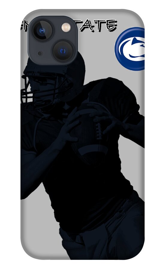 Football iPhone 13 Case featuring the digital art Penn State Football by David Dehner