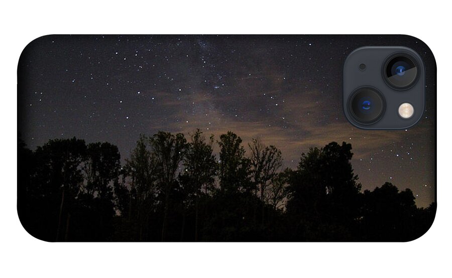 Perseid Meteor Shower iPhone 13 Case featuring the photograph Perseid Meteor in Milky Way by PJQandFriends Photography