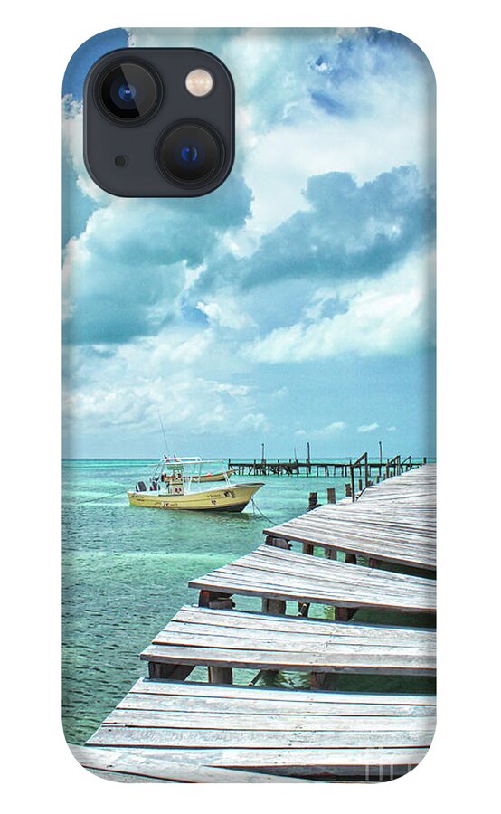 Piano iPhone 13 Case featuring the photograph Piano Key Pier by Becqi Sherman