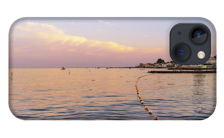 Beach iPhone 13 Case featuring the photograph Pink and Blue Hour Connecticut by Marianne Campolongo