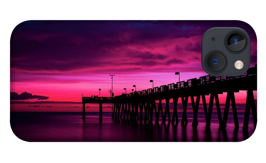  iPhone 13 Case featuring the photograph Pink Sky by Quinn Sedam