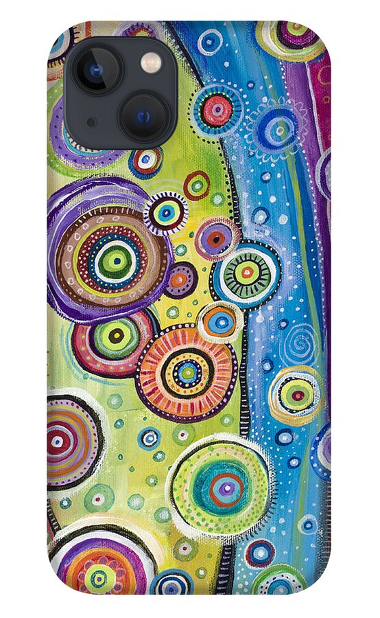 Modern Painting iPhone 13 Case featuring the painting Possibilities by Tanielle Childers
