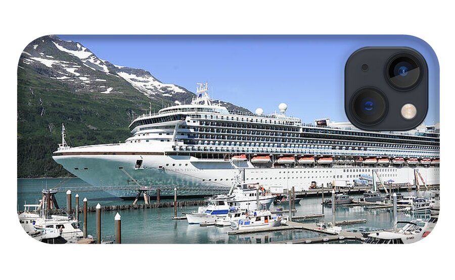 Sam Amato Photography iPhone 13 Case featuring the photograph Princess Cruise Lines Whittier Alaska by Sam Amato