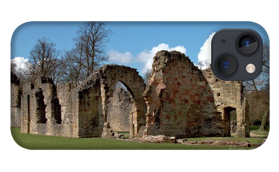 Landscape iPhone 13 Case featuring the photograph Priory Ruins by Baggieoldboy