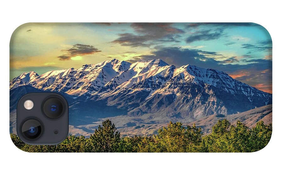 Provo iPhone 13 Case featuring the photograph Provo Peaks by G Lamar Yancy