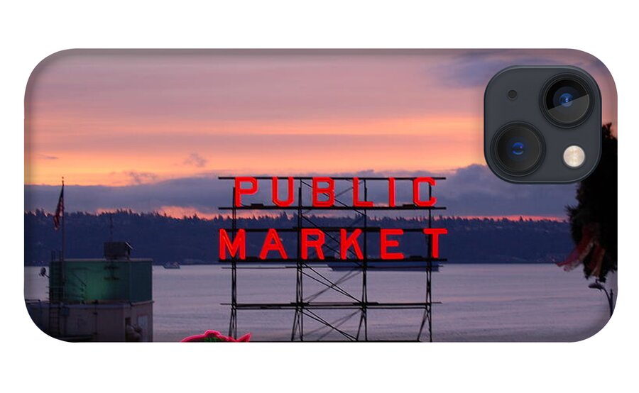 Sunset iPhone 13 Case featuring the photograph Public Market by Maria Aduke Alabi
