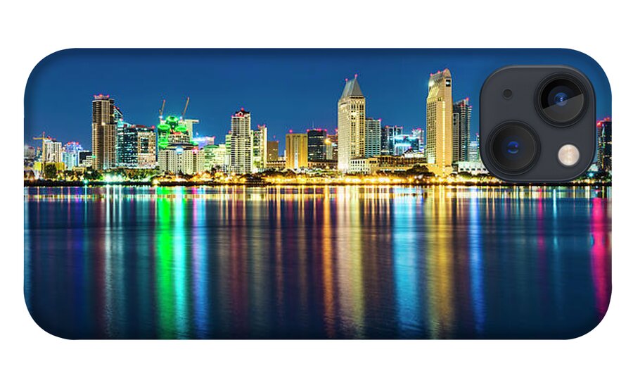 San Diego iPhone 13 Case featuring the photograph Rainbow on the Water by Dan McGeorge