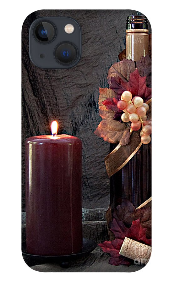 Still Life iPhone 13 Case featuring the photograph Ready for a Romantic Evening by Sherry Hallemeier