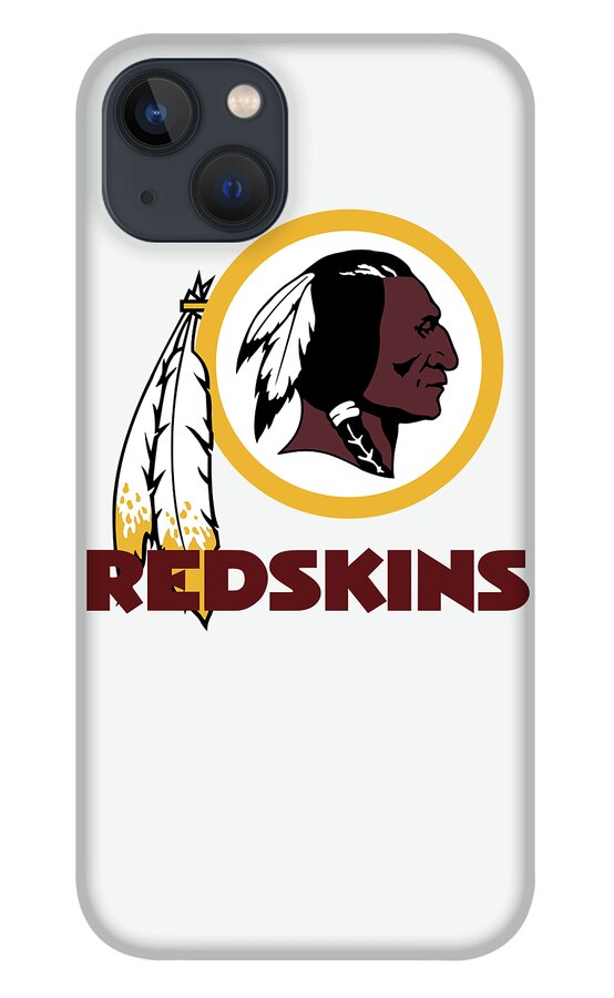 Washington Redskins iPhone 13 Case featuring the mixed media Washington Redskins on an abraded steel texture by Movie Poster Prints