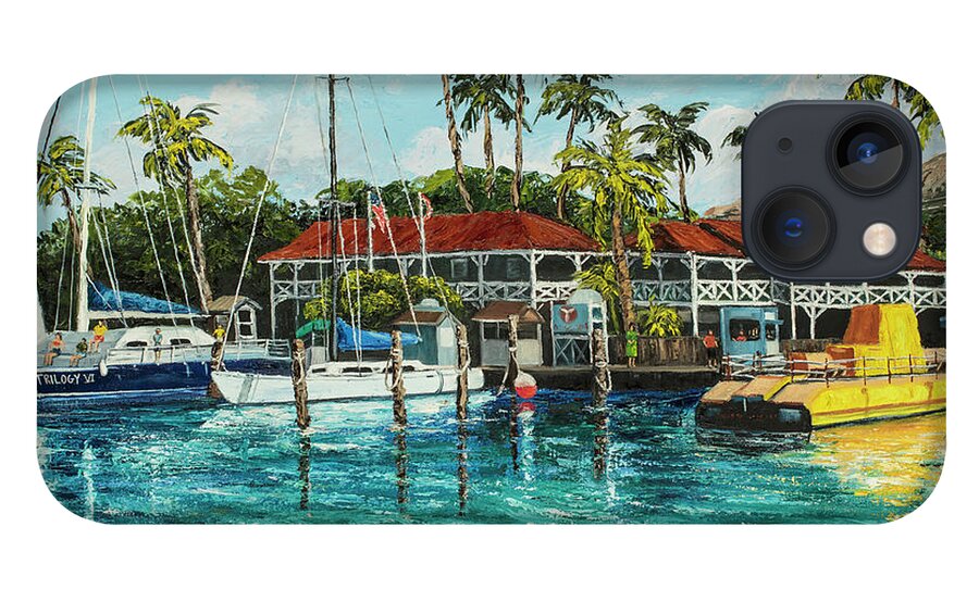 Lahaina iPhone 13 Case featuring the painting Reef Dancer by Darice Machel McGuire