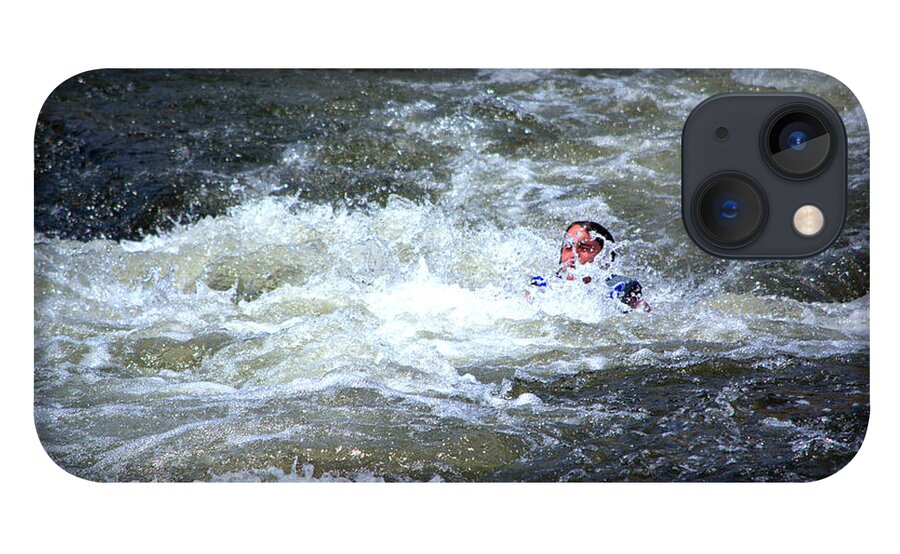 River iPhone 13 Case featuring the photograph Riding The Flume by Leah McPhail