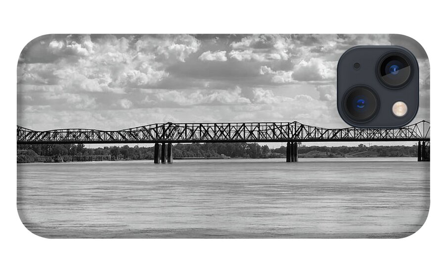 Mississippi River iPhone 13 Case featuring the photograph River Crossing by Connor Beekman