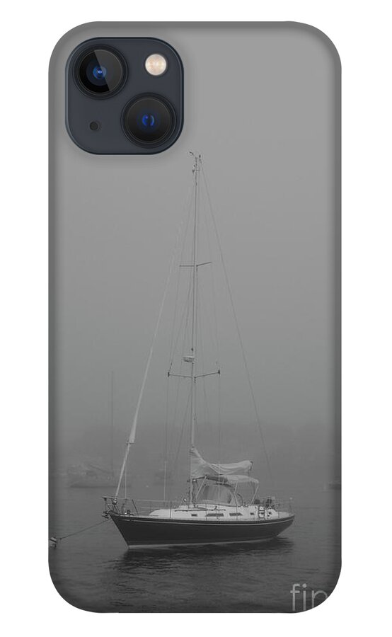 River iPhone 13 Case featuring the photograph River Fog by Tom Maxwell