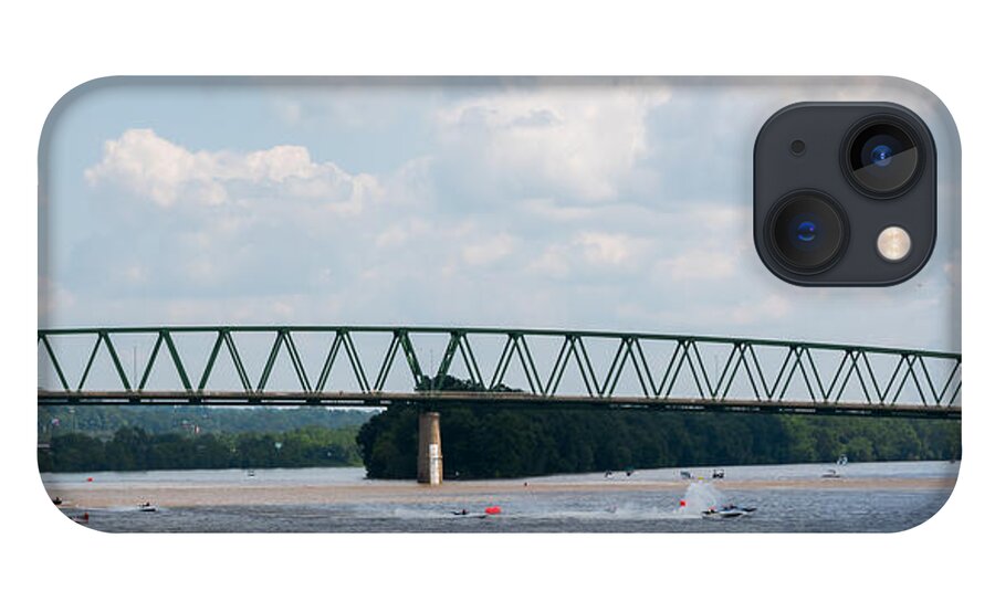 Riverfront Roar iPhone 13 Case featuring the photograph Riverfront Roar 2015 by Holden The Moment