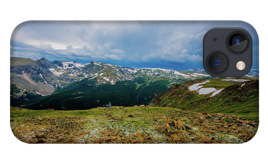Alpine iPhone 13 Case featuring the photograph Rock Cut Overlook from Trail Ridge Road, Rocky Mountain National Park, Colorado by Tom Potter