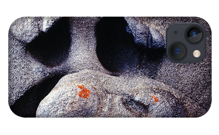 Face iPhone 13 Case featuring the photograph Rock Face by Ted Keller