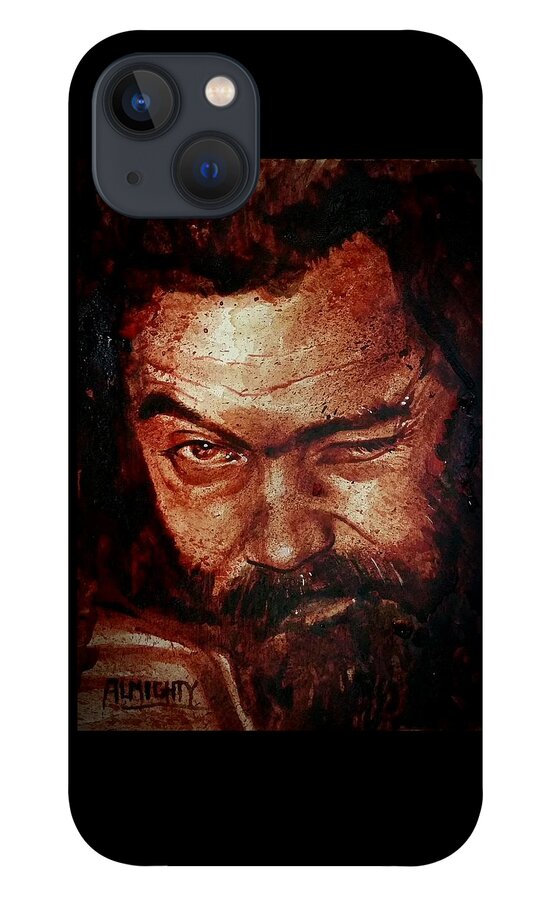 Roky Erickson iPhone 13 Case featuring the painting Roky Erickson by Ryan Almighty