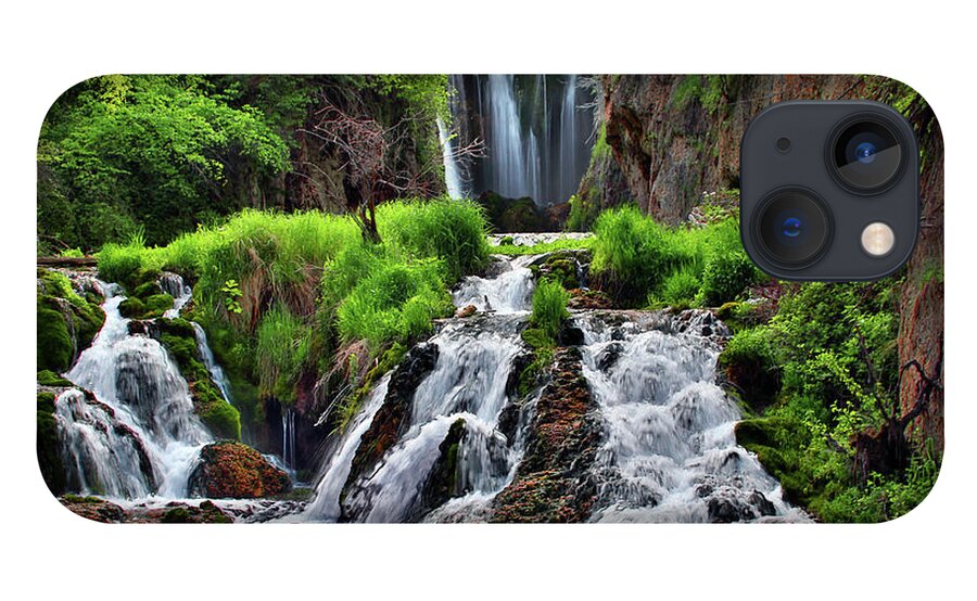 Waterfall iPhone 13 Case featuring the photograph Roughlock Falls by Ira Marcus