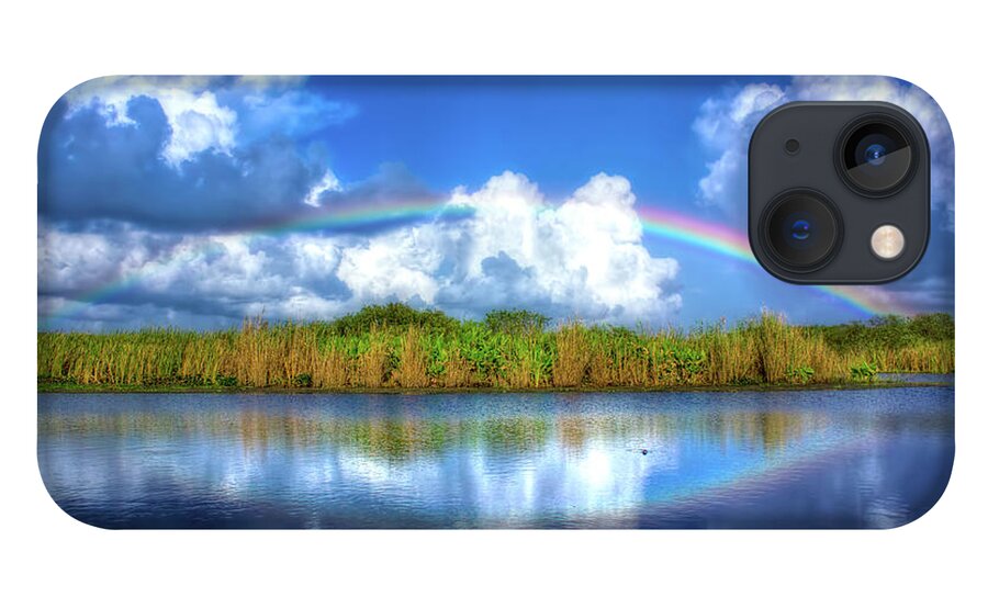 Rainbow iPhone 13 Case featuring the photograph Rue's Rainbow by Mark Andrew Thomas
