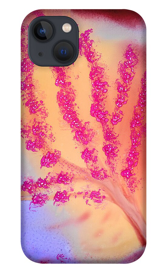 Tree iPhone 13 Case featuring the painting Sakura by Eli Tynan