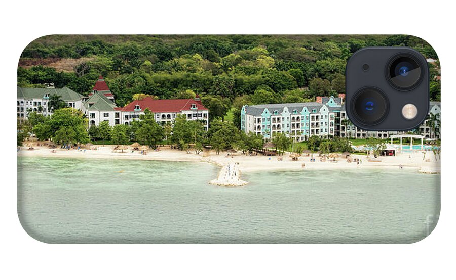 Sandals South Coast iPhone 13 Case featuring the photograph Sandals South Coast in Jamaica Aerial by David Oppenheimer