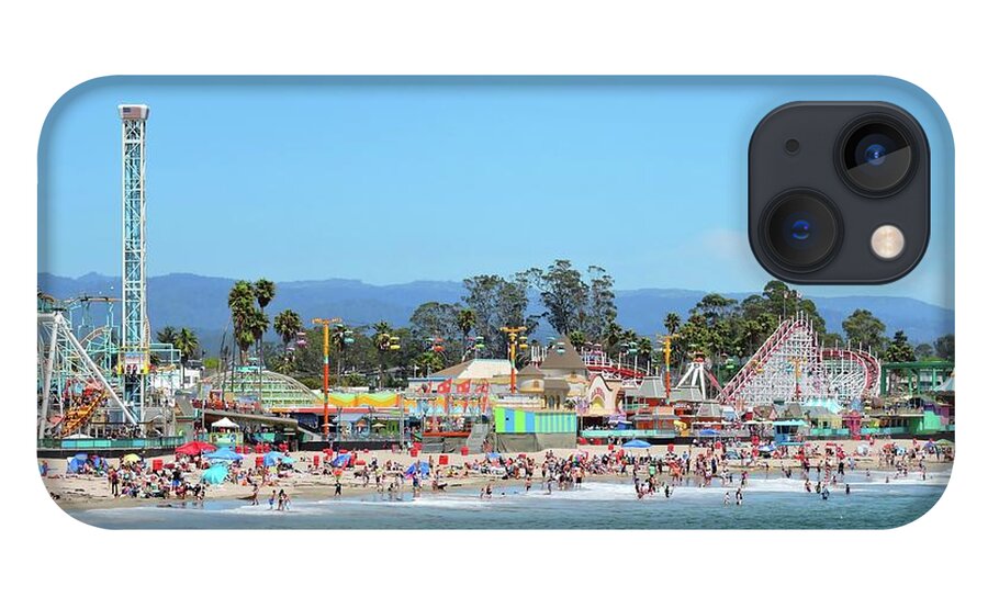 Santa Cruz iPhone 13 Case featuring the photograph Santa Cruz Boardwalk by Connor Beekman