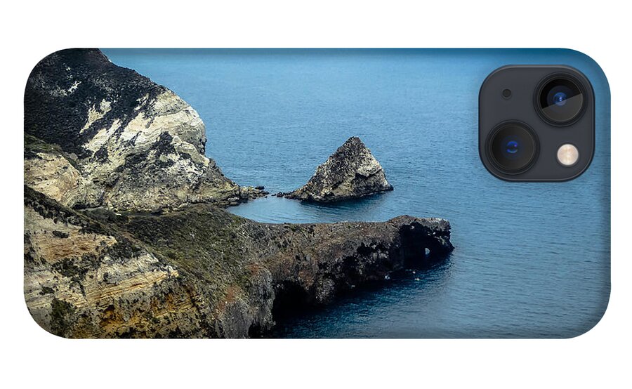 California iPhone 13 Case featuring the photograph Santa Cruz Coastal View by Pamela Newcomb