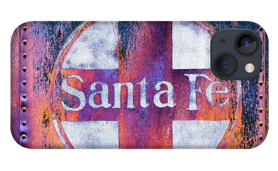 © 2018 Lou Novick All Rights Reserved iPhone 13 Case featuring the photograph Santa Fe RR by Lou Novick