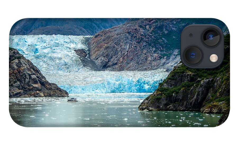 Alaska iPhone 13 Case featuring the photograph Sawyer Glacier by Pamela Newcomb