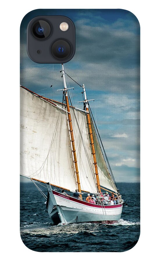 Windjammers iPhone 13 Case featuring the photograph Schooner Ardelle by Fred LeBlanc