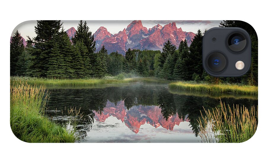 Schwabacher iPhone 13 Case featuring the photograph Schwabacher Landing Sunrise by Ronnie And Frances Howard