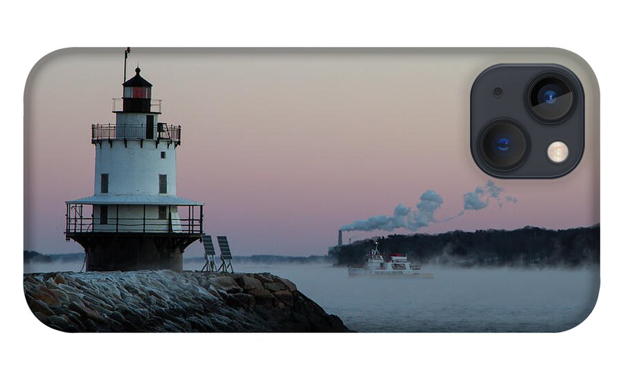 Seasmoke iPhone 13 Case featuring the photograph Sea Smoke by Darryl Hendricks