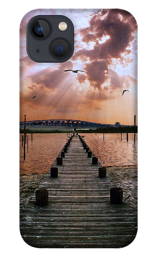 Seascape iPhone 13 Case featuring the photograph Seaside by Steve Karol