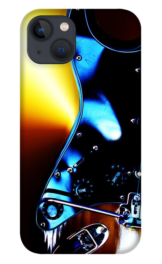 Guitar iPhone 13 Case featuring the photograph Shadow Dancer by Baggieoldboy