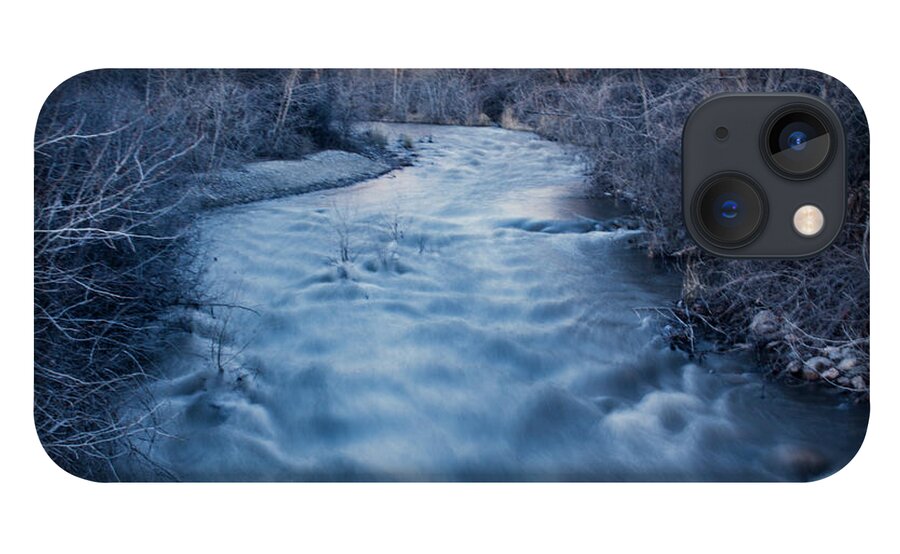 Trees iPhone 13 Case featuring the photograph Shadowed Creek by K Bradley Washburn