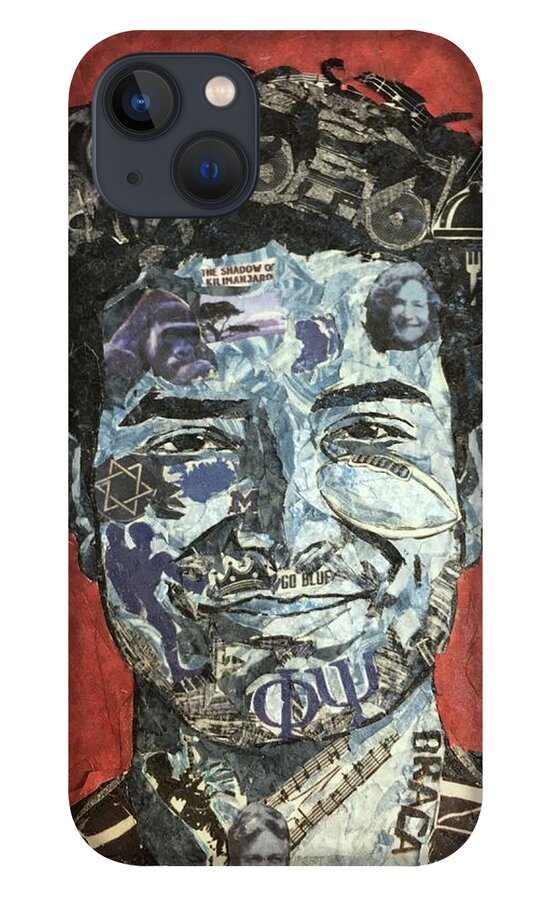 Portrait iPhone 13 Case featuring the painting Sibling 1 by Mihira Karra