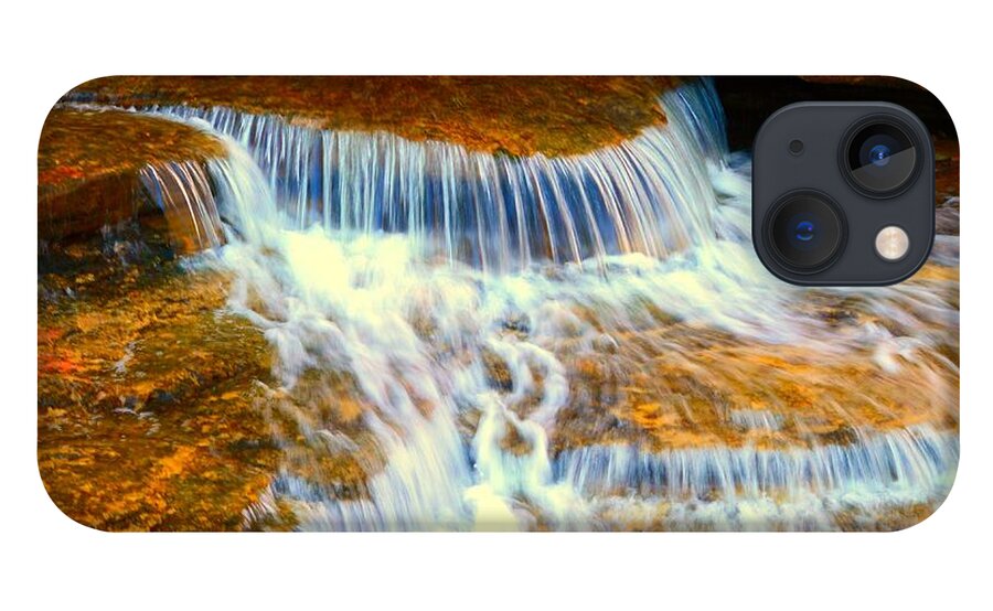 Gentle Waterfall iPhone 13 Case featuring the photograph Silky Waters by Stacie Siemsen
