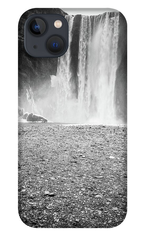 Cascade iPhone 13 Case featuring the photograph Skogafoss in Winter by Geoff Smith