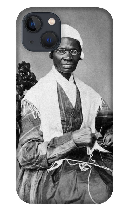 Sojourner Truth iPhone 13 Case featuring the photograph Sojourner Truth Portrait by War Is Hell Store