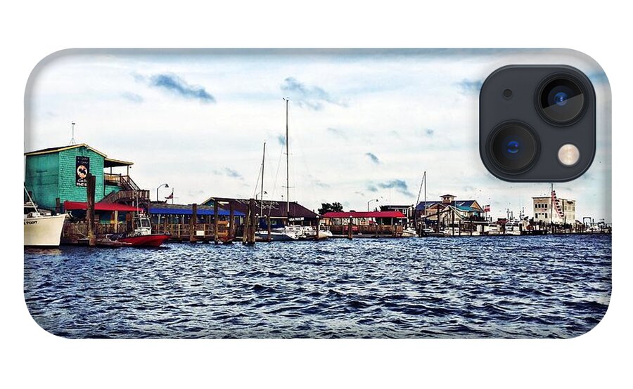  iPhone 13 Case featuring the photograph Southport Voyage by Elizabeth Harllee