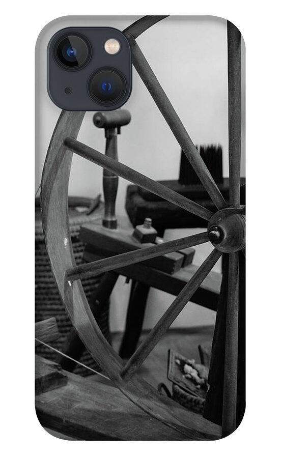 Spinning Wheel iPhone 13 Case featuring the photograph Spinning Wheel at Mount Vernon by Nicole Lloyd