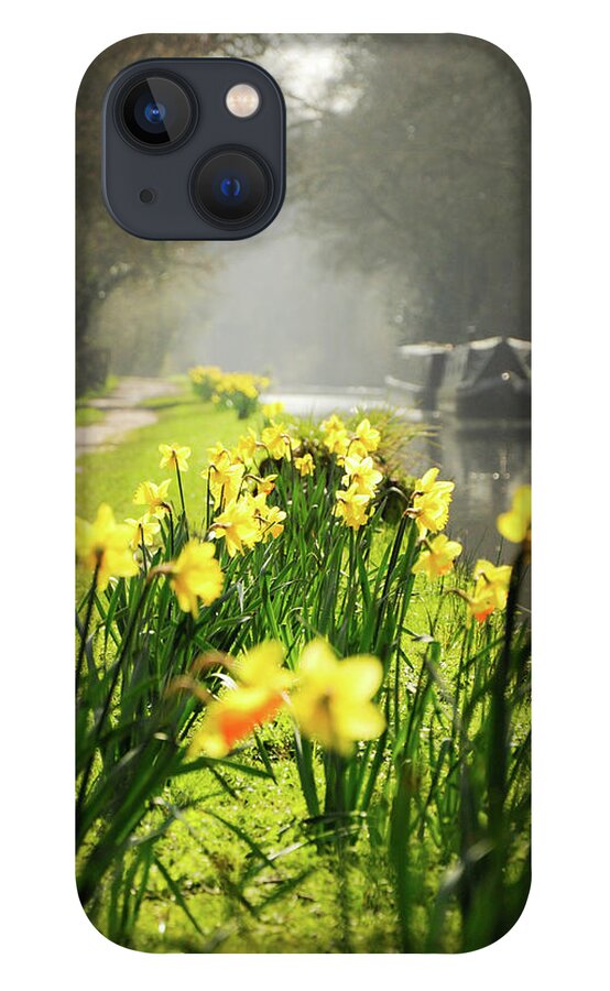 Barge iPhone 13 Case featuring the photograph Spring Morning by Geoff Smith