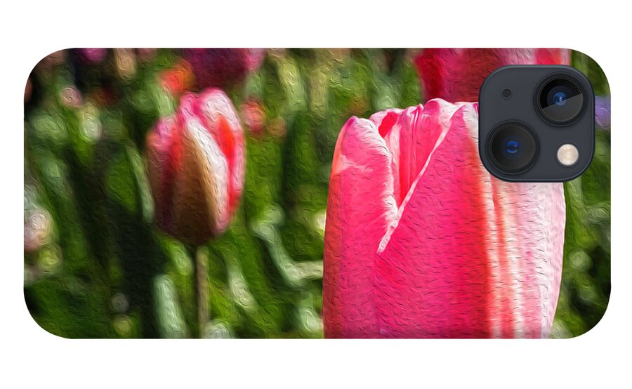 Spring iPhone 13 Case featuring the photograph Spring Tulips by Cynthia Wolfe