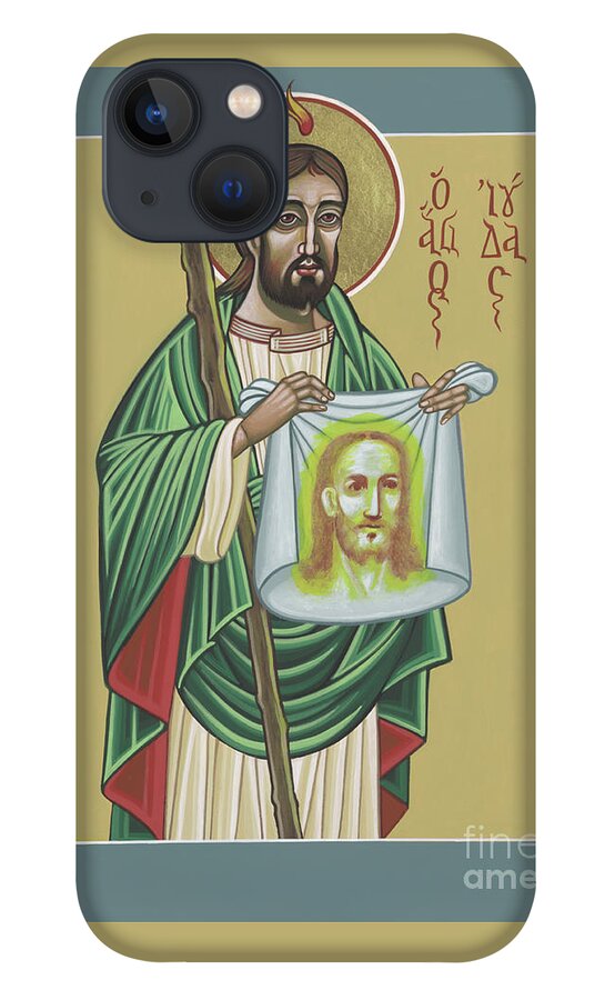 St Jude Patron Of The Impossible iPhone 13 Case featuring the painting St Jude Patron of the Impossible 287 by William Hart McNichols