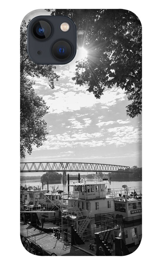 Sternwheeler iPhone 13 Case featuring the photograph Sternwheelers - Marietta, Ohio - 2015 by Holden The Moment